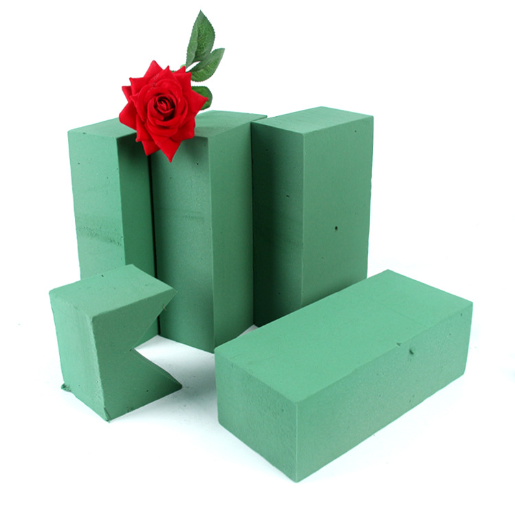 Roland flor material de embalaje flor barro reforzado flor material de barro flor verde flor barro arreglo floral boda flor falsa