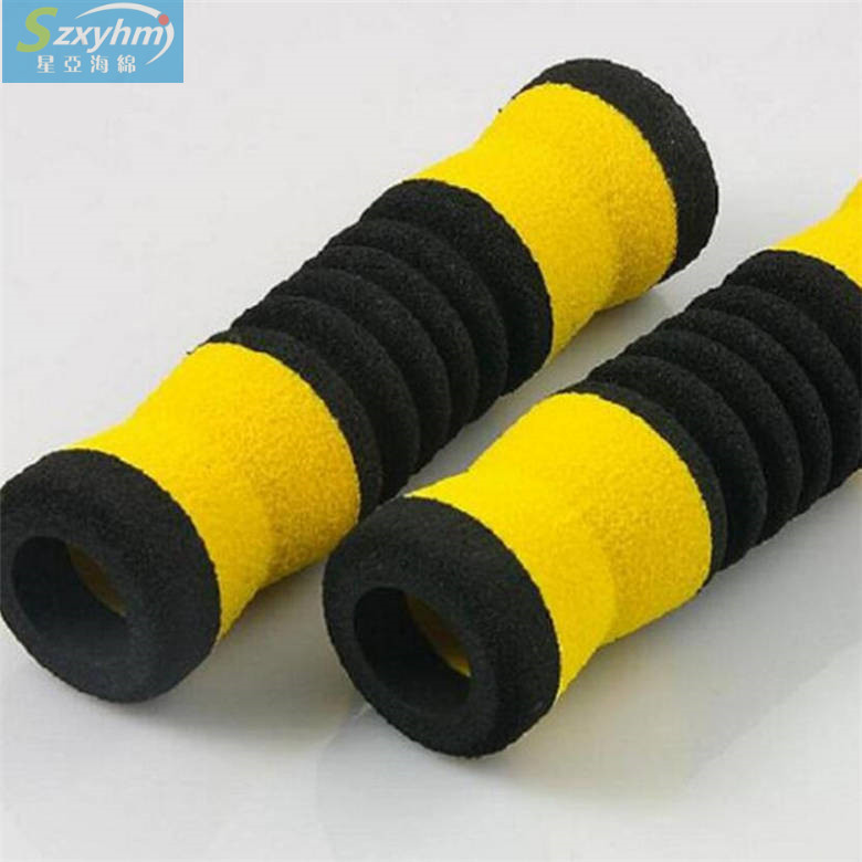 批发自行车手把套 山地车可锁死橡胶把手套 人体工程耐磨手把套