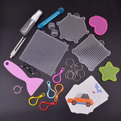 Children's diy water-glued bead tools, templates, puzzles, spray water dew bean drip painting base plate water-soluble beans wholesale