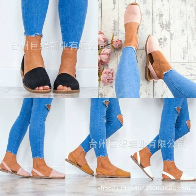 Внешняя торговля 35-43 Женская обувь больших размеров гигантские TWIPS в наличии обувь Amazon желает осени и зимы в Европе и США женские сандалии на плоской подошве