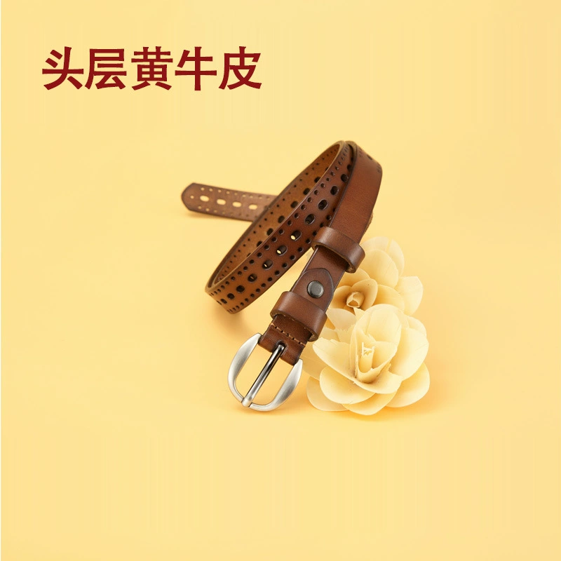 Женский пояс из воловьей кожи первого слоя, широкий пояс из воловьей кожи первого слоя N8000 #2,0, оптовая продажа