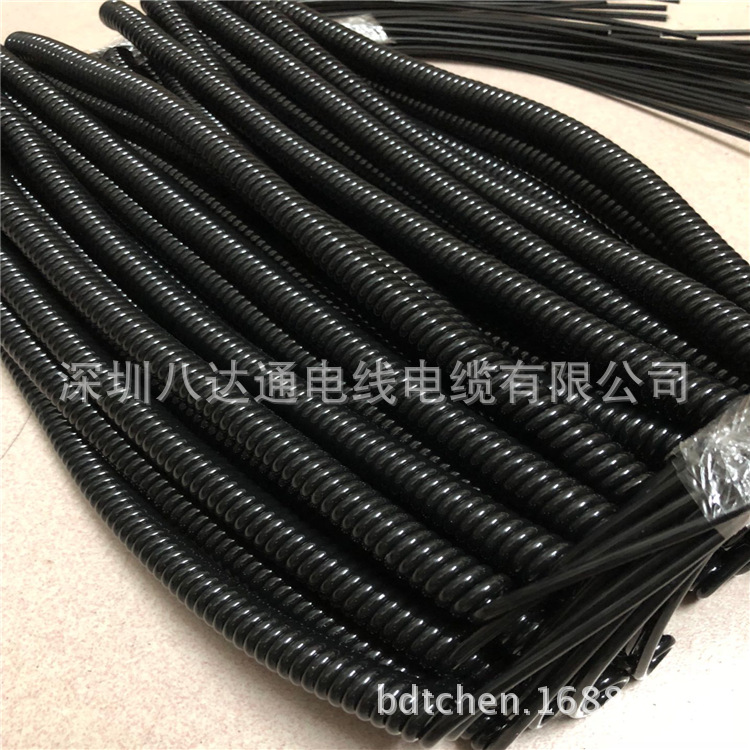 TPU光亮面2芯弹簧线3芯弹簧电源线4芯弹簧螺旋线5芯弹簧伸缩线PUR