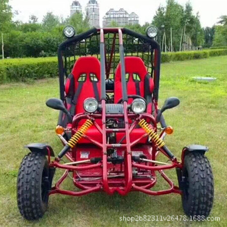 150-200Cc Large and Medium-Sized Double Double Seat Kart Four-Wheel Off-Road Motorcycle Beach Car Venue Mountain Bike