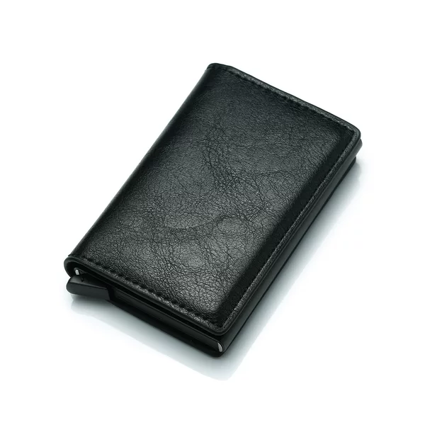 Factory spot wholesale explosions Amazon men's RIFD anti-theft aluminum alloy card bag PU wallet