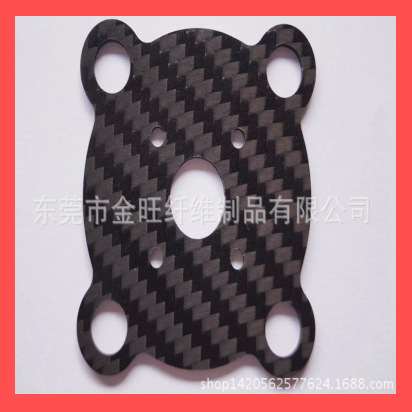 3k碳纤维片 可按图纸加工碳纤维片/ 表面斜纹哑光3k碳纤维片