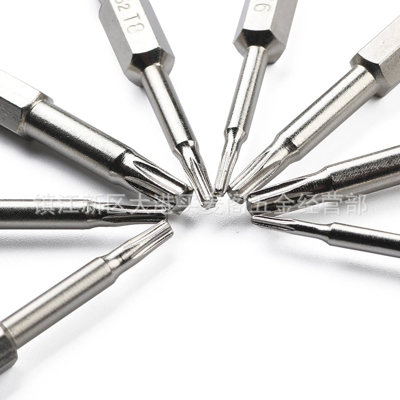 8 -piece chrome -plated head S2 material star -shaped head