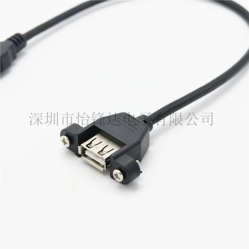 Прямые продажи с завода USB-удлинитель с ушками и отверстиями под винты, можно закрепить заглушку удлинителя USB