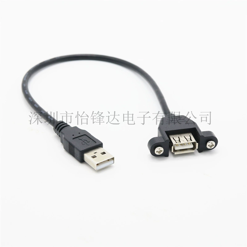 Прямые продажи с завода USB-удлинитель с ушками и отверстиями под винты, можно закрепить заглушку удлинителя USB