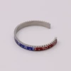 Silver+red blue