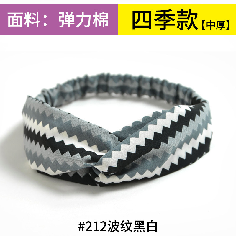 #212 wave pattern black and white