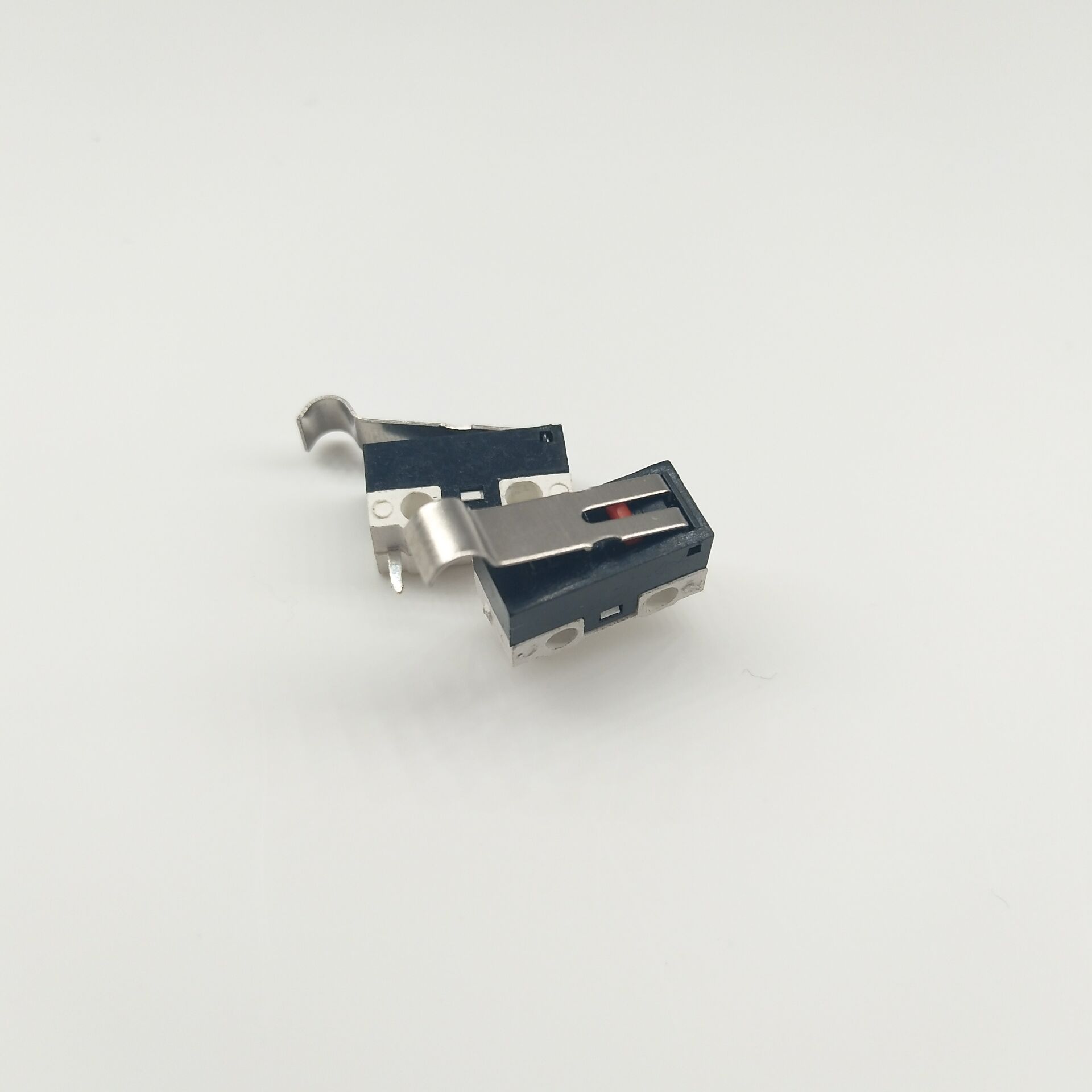 弯柄小型鼠标微动开关8MM 10MM /11.5MM 12MM KW10带滑轮微动开关