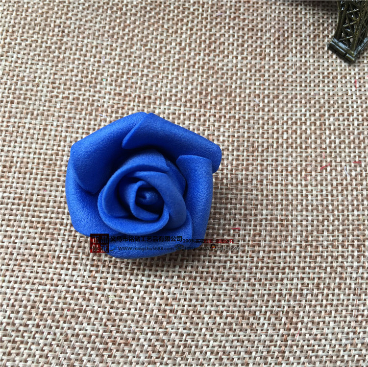 En stock simulación PE espuma Rosa cabeza mini 2. 6cm curling espuma Rosa flor falsa caja de dulces Accesorios