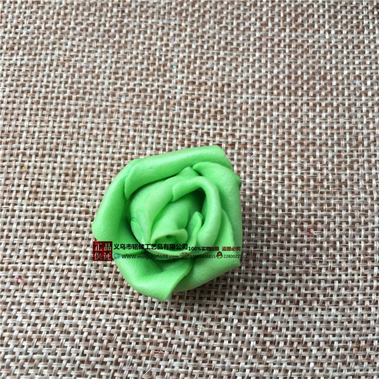 En stock simulación PE espuma Rosa cabeza mini 2. 6cm curling espuma Rosa flor falsa caja de dulces Accesorios