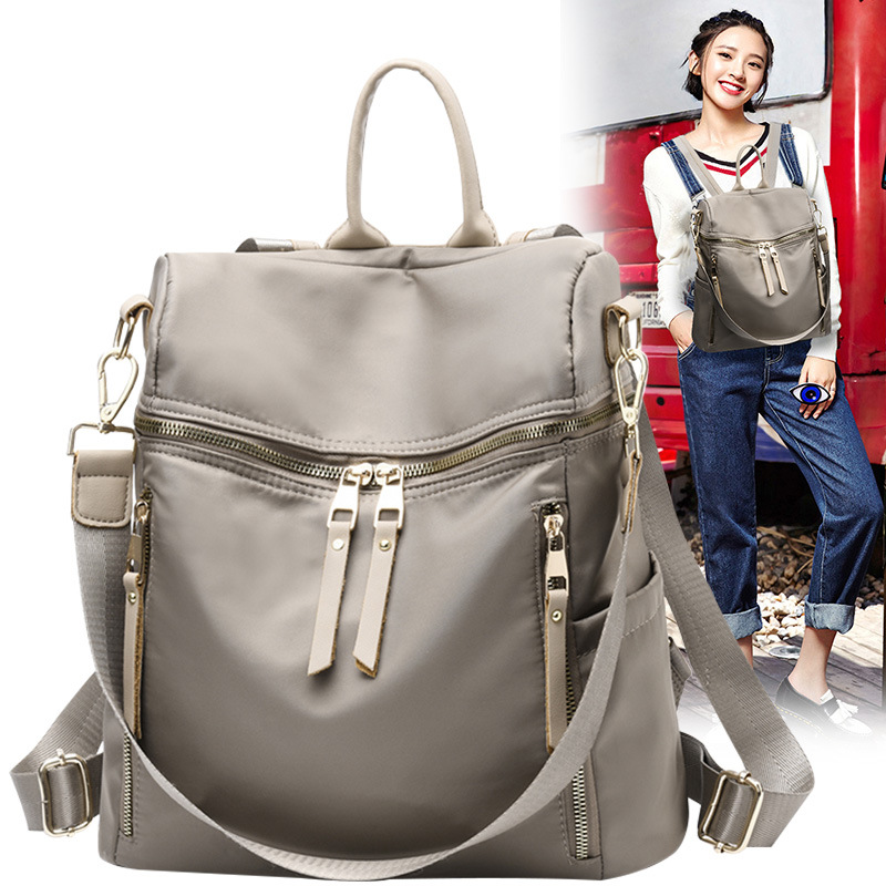 * Mochila antirrobo bolso de mujer 2023 nuevo estilo coreano bolso de hombro de banda ancha de estilo preppy de moda