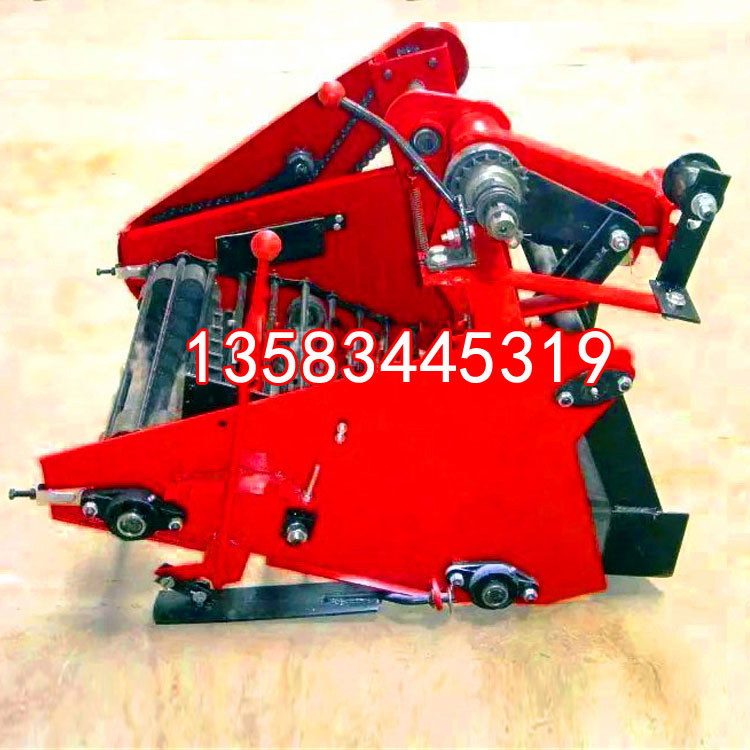 马铃薯收获机小型马铃薯红薯收获机 手扶拖拉机带单行收获机ww