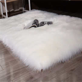 人造毛绒仿羊毛地毯垫 厂家供应腈纶 飘窗垫  一件代发