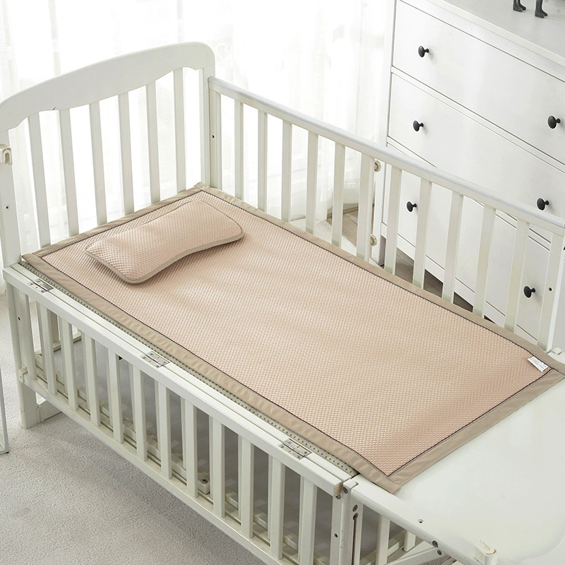 Летний Прохладный бобовый коврик Детский ледяной Шелковый коврик сотовый сэндвич машинная стирка Прохладный коврик завод детский сад коврик