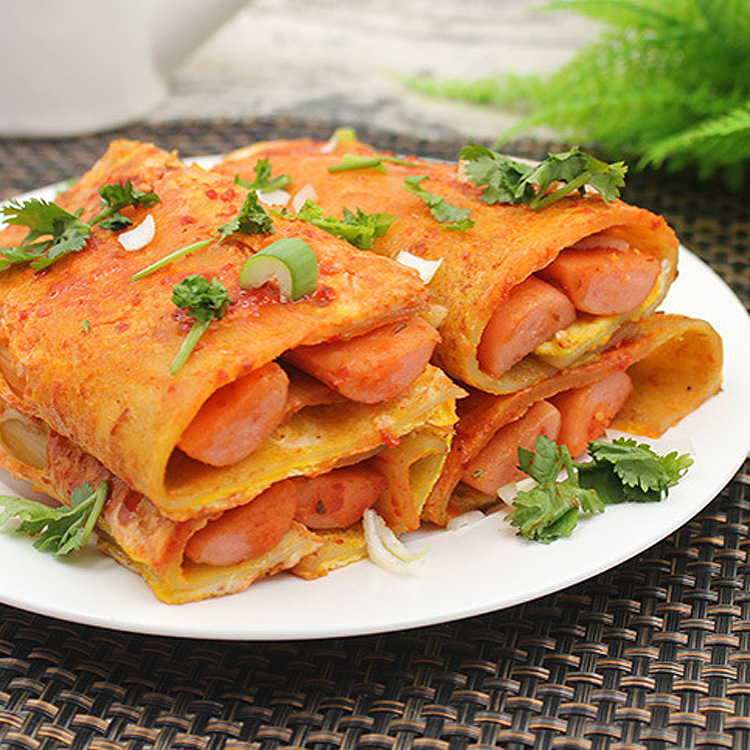 Korean-style cold noodles snack vacuum-packed cold noodles family size (10 sheets/bag) 1 pound