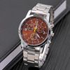 Metal steel belt, fashionable quartz watch, Birthday gift, wholesale