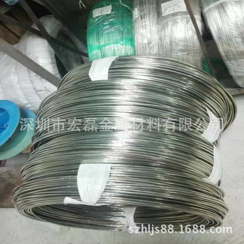 厂家直销高纯无氧铜丝 耐腐蚀白铜线 B19白铜扁线 眼镜框白铜线