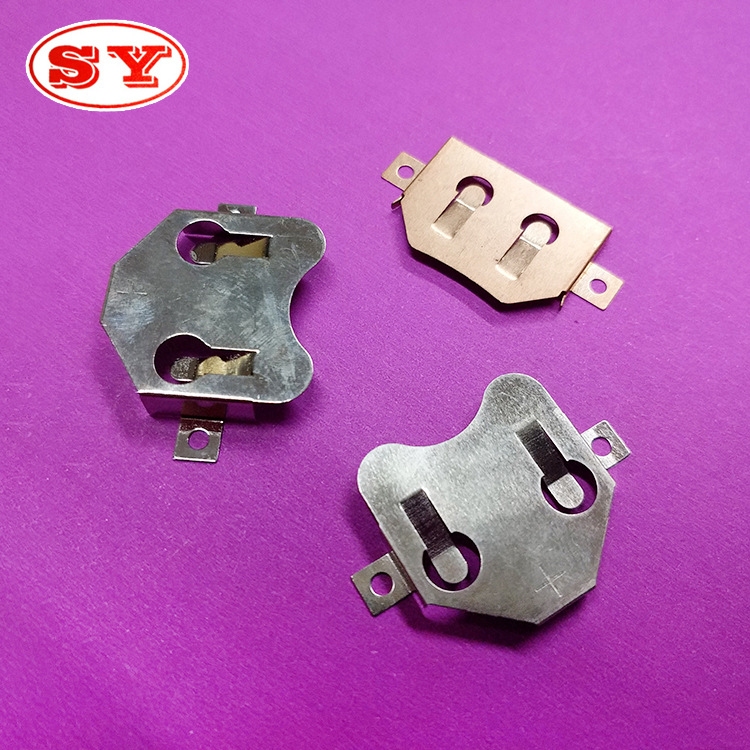 专业生产电池导电接触金属弹片 电子开关接触片黄铜保险丝接片