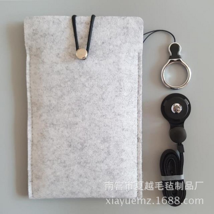 毛毡手机壳苹果8 毛毡布套 iPhone7 plus 保护套手机袋内胆包批发