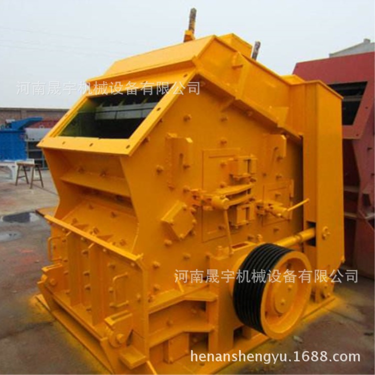 供应反击式建筑石子石料粉碎机 砂石线小型反击破碎机 砖渣反击破