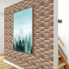 Three dimensional self-adhesive decorations PVC on wall for living room, 3D