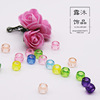 Acrylic plastic beads, accessory, 6-10mm