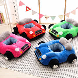 毛绒玩具批发儿童汽车沙发公仔生日创意礼物宝宝学坐一件代发