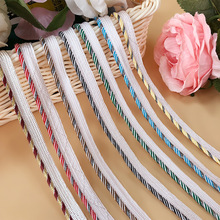 间色金银丝子母带滚边条窗帘家纺沙发抱枕包边条卫衣牙条织带嵌条