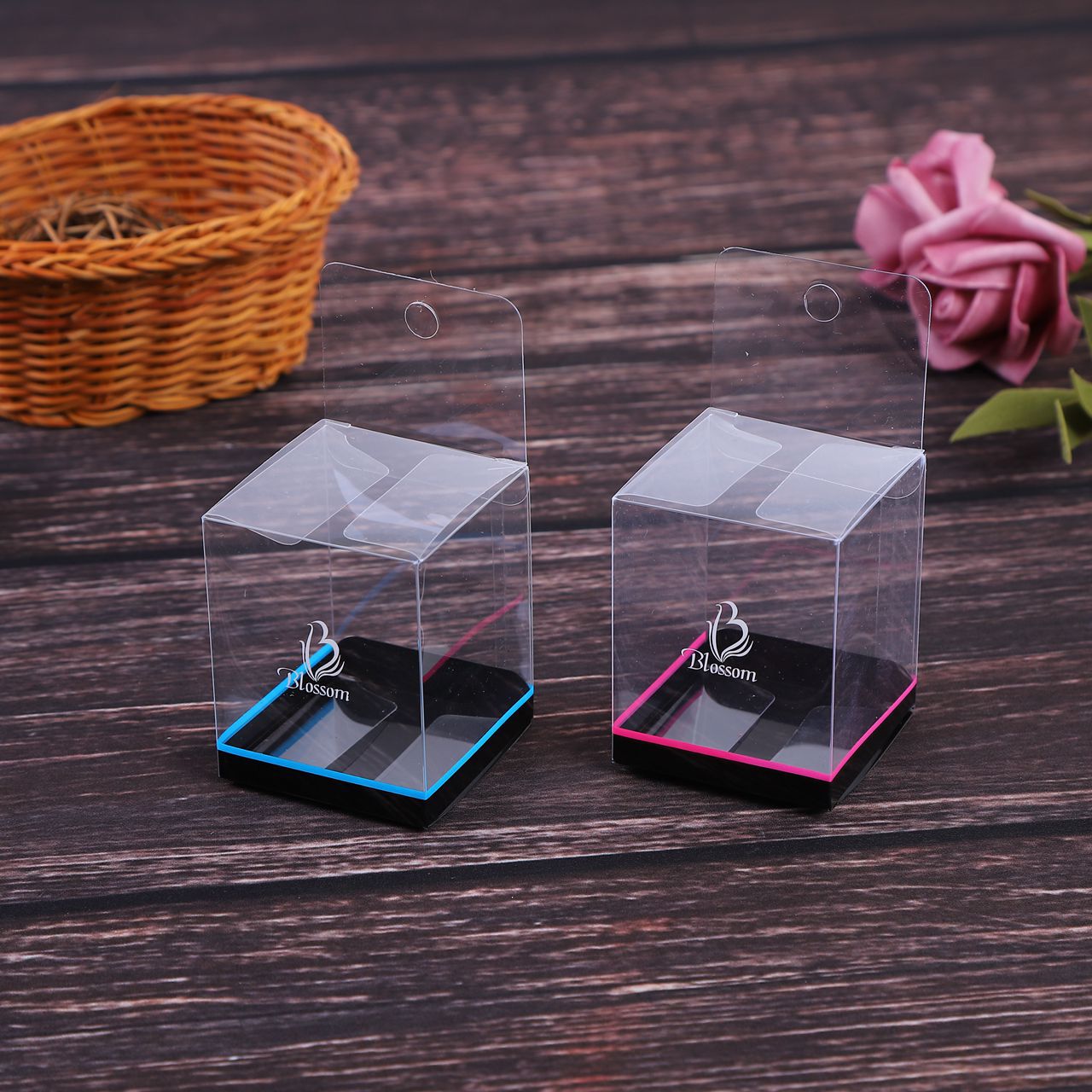 厂家生产PVC透明包装盒 环保外贸塑料包装盒 PP磨砂彩盒塑料胶盒