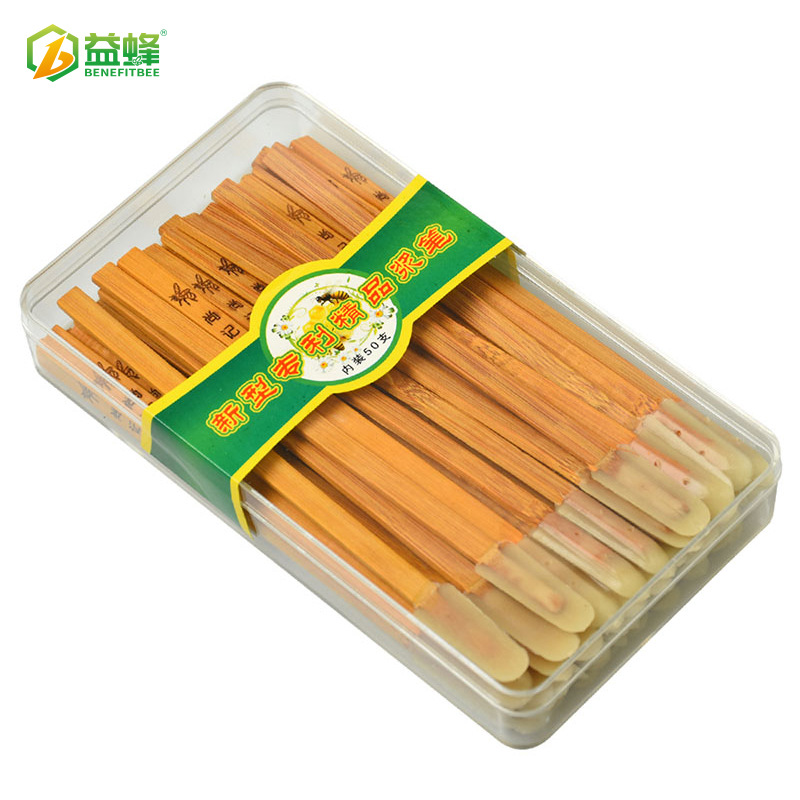 专业批发养蜂工具 尚庄新型刮浆笔 竹质蜜蜂挖浆笔 取王浆笔 蜂具