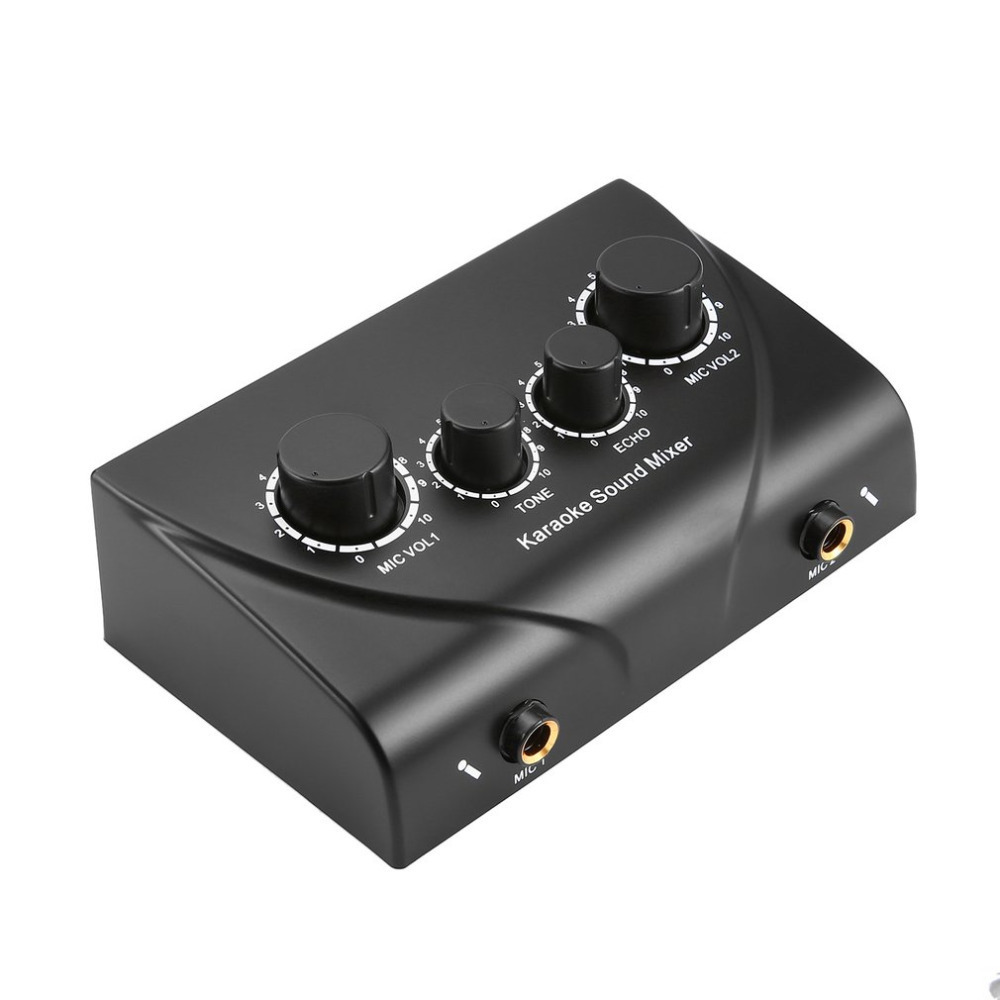 N1NKR卡拉OK混响器麦克风伴侣家用小型电脑手机吉他k歌效果器