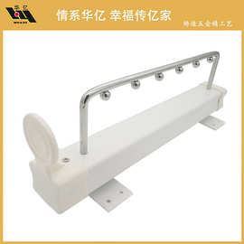 家具五金配件批发 伸缩衣柜挂衣杆挂衣器 衣柜橱柜顶装挂衣架