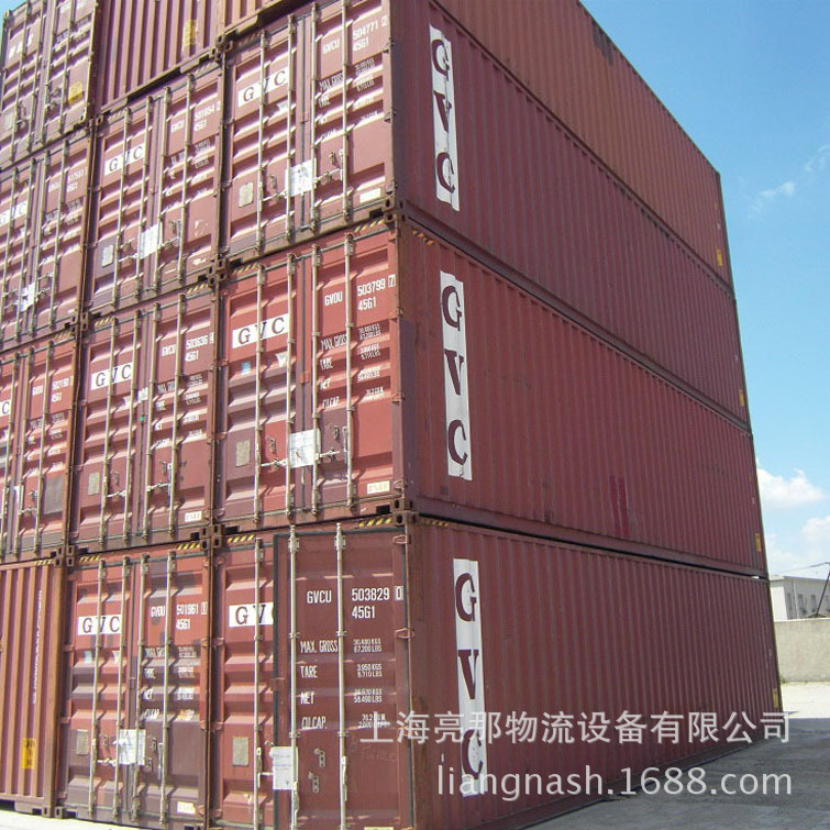 国际标准40HQ二手集装箱长期租售批发提供箱证运输品质加服务