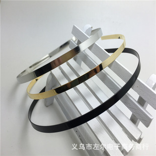 �S��ֱ�� 3/4/5/6/7/10MM�l����ɫ��K��ɫ�lȦ�^��DIY�l������
