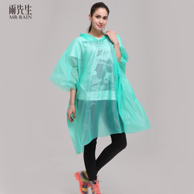 Raincoat sleevless