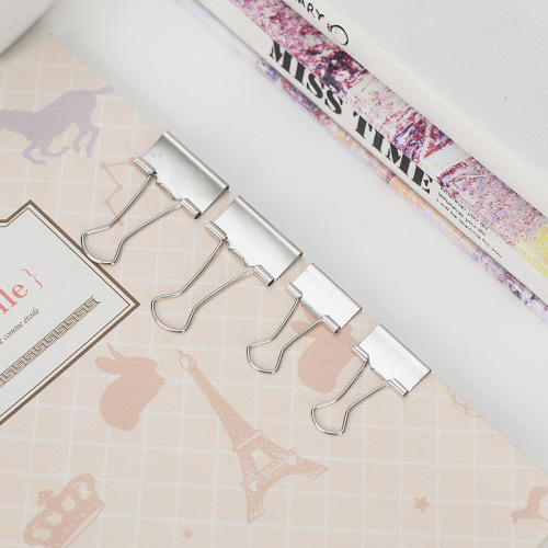 Tail clip office ticket clip 19mm nickel silver tail clip ticket clip swallowtail clip bulk wholesale