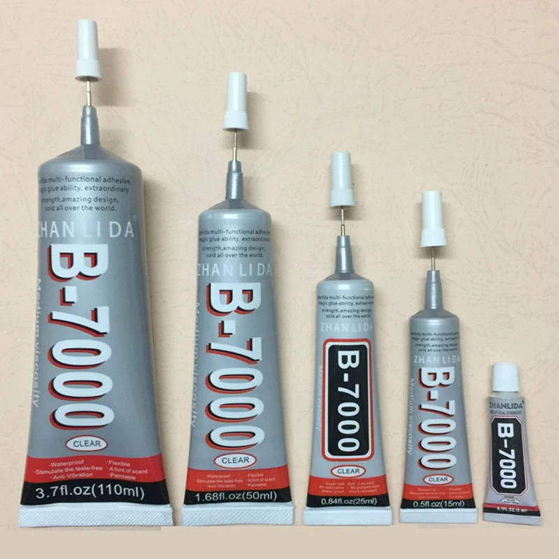 Клей B7000 3 мл для ремонта экранов мобильных телефонов, клей для чехлов, ювелирных изделий, страз, акрила, прямые продажи от производителя