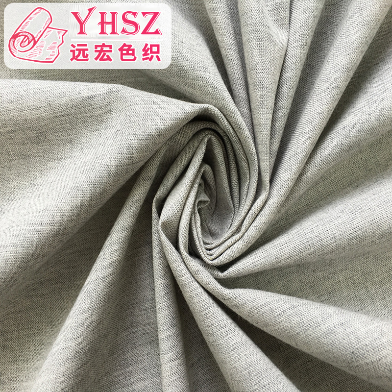Manufacturers supply knitted cotton yarn-dyed linen gray double-sided cotton cloth fabric knitted cotton cloth health cloth fabric