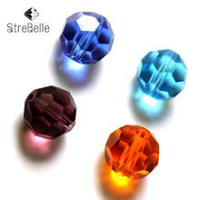 水晶饰品配件 diy手工 4-10mm地球珠 32切面角度珠 耳环珠子 包邮