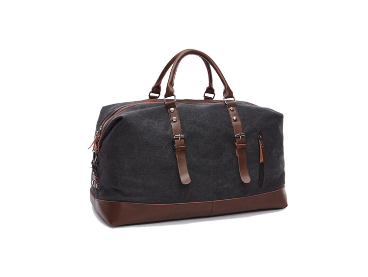 Bolsa de lona casual transfronteriza bolsa de viaje al aire libre bolsa de equipaje de gran capacidad para hombres y mujeres bolsa de mensajero portátil