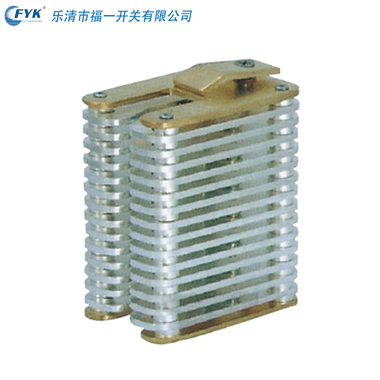 厂家批发拉簧式扁触头CG6-1600A真空断路器28片手车式10kv触头