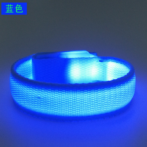 Fluorescence flashing bracelet