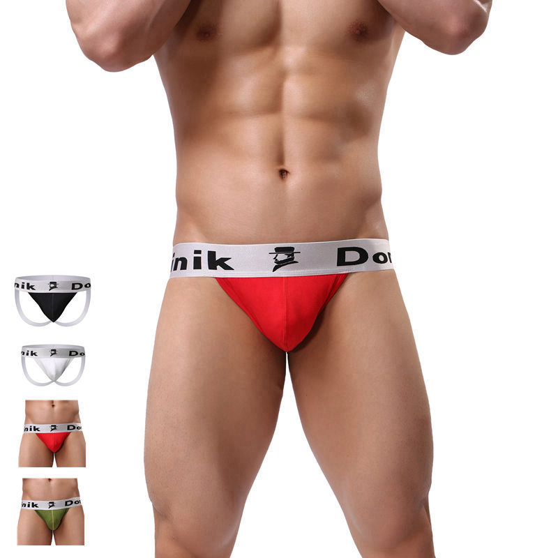 Shopkeeper recommend double with men's word underwear boxed stretch cotton men's briefs 4180 manufacturers in stock wholesale