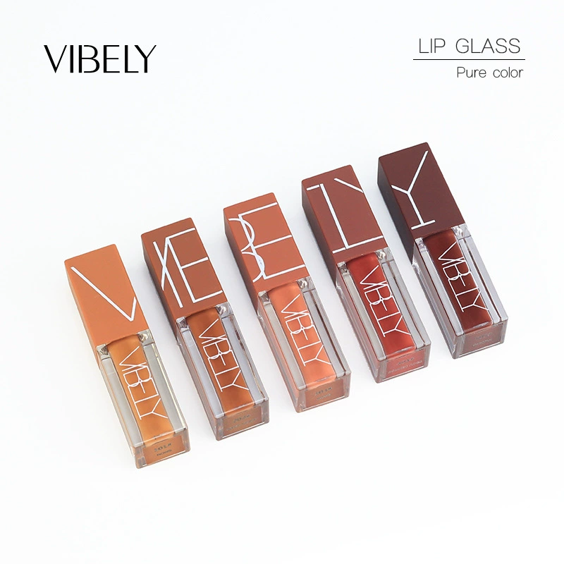 (Cross-border trading), matte lip gloss, lipstick, translucent shading, wish