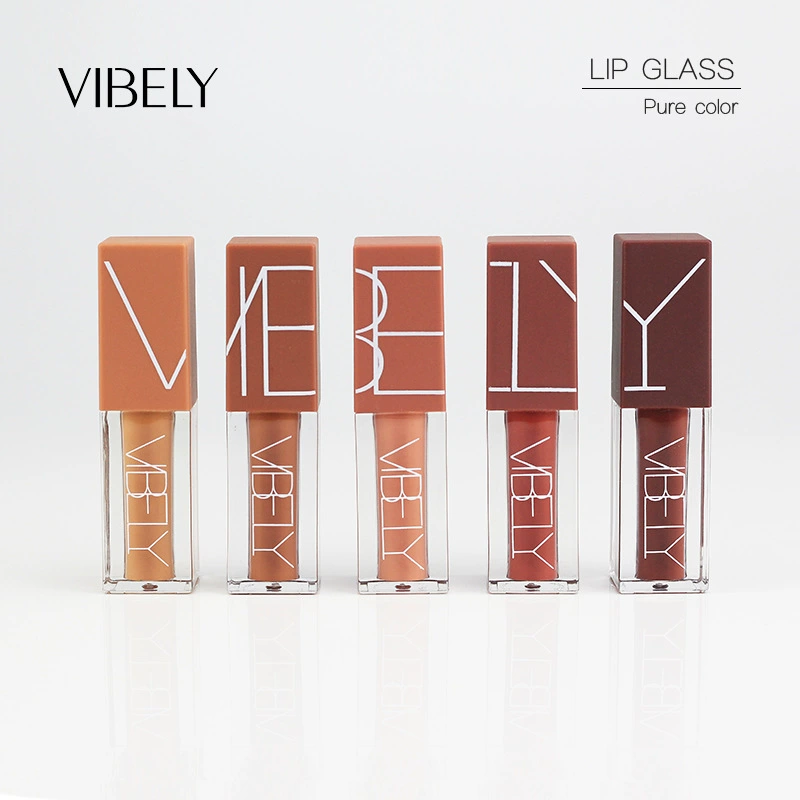 (Cross-border trading), matte lip gloss, lipstick, translucent shading, wish