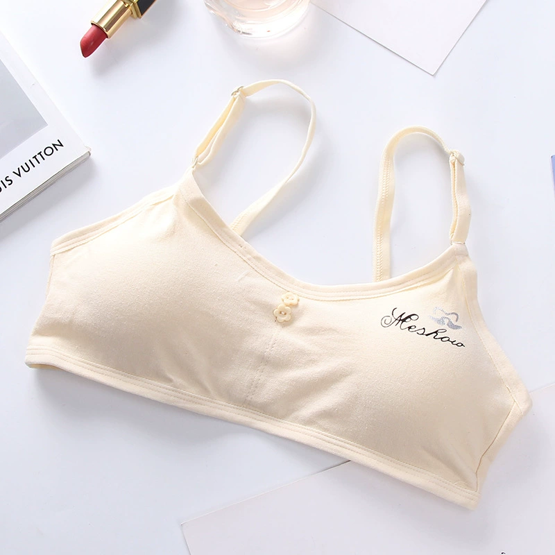 Bra top, underwear for students, summer top with cups