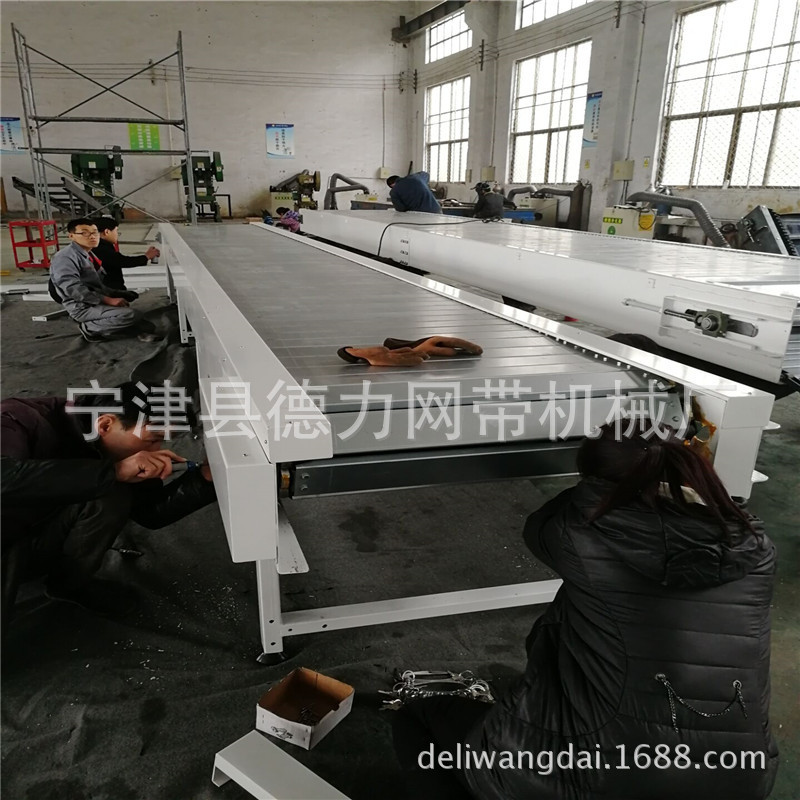Supply Chain Plate Conveyor Line Chain Plate Conveyor Refrigerator Air Conditioner Assembly Assembly Assembly Line Wall-Mounted Furnace Assembly Line